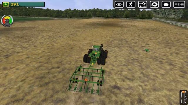 John Deere Drive Green E6 - Chisel Plowing and Planting смотреть онлайн