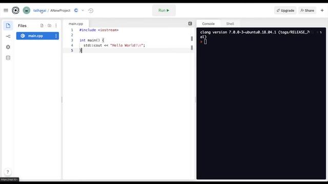 Quickstart | Launch a C++ Project in 2 Minutes with https://repl.it смотреть онлайн