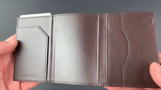 Бумажник на молнии OGON CASCADE SLIM ZIPPER CZ_Darkbrown смотреть онлайн