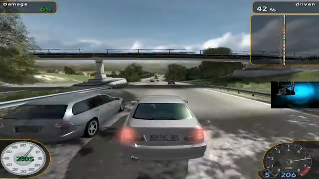 Cobra 11 - Nitro - Gameplay on GeForce 8400 GS [HD] смотреть онлайн