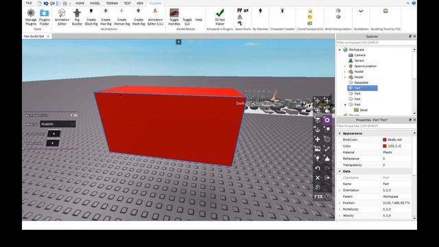 Building Tutorial: F3X Building Tools Plugin смотреть онлайн