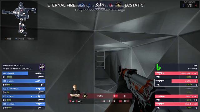 b3r CS:GO Custom Hud (Lexogrine HUD Manager) смотреть онлайн