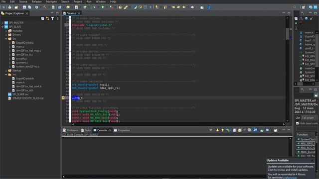 SPI Transmit data in STM32 Polling || Interrupt || DMA MODE Proteus Simulation смотреть онлайн