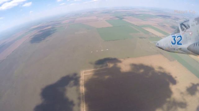 Парочка заходов.. Су-25 Украина смотреть онлайн