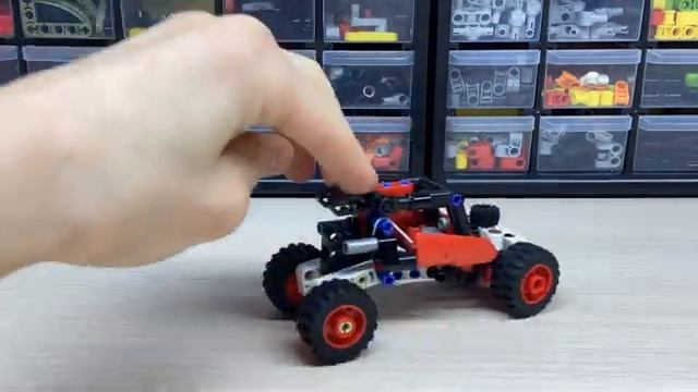 Внедорожный Багги с ПОДВЕСКОЙ из Lego Technic.