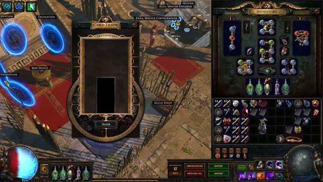 Path of exile LEGION MIRROR FARM //hc ED trikster смотреть онлайн