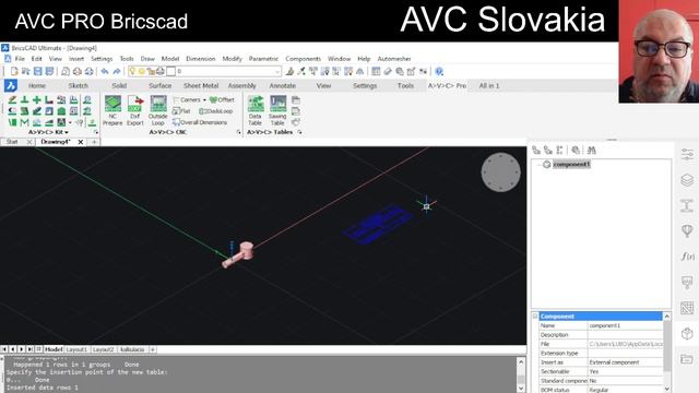 Kovanie pri konštrukcii nábytku v AutoCad a Bricscad Part2 - Vlastné kovanie смотреть онлайн