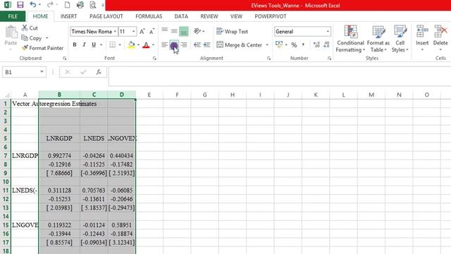 (EViews10):Export Regression Tables to Excel #exportoutput #tables #eviewstoexcel #regressionoutput смотреть онлайн