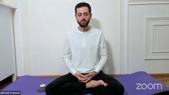 "Медитируем вместе" с Дмитрием Агароняном 06.02.2022 смотреть онлайн