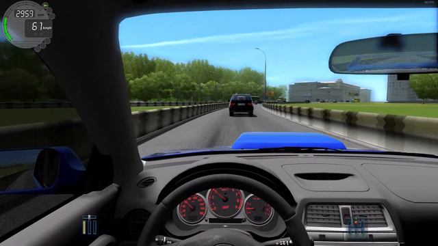 Test Subaru Impreza WRX STI - Highway 0-200 Km/H - City Car Driving
