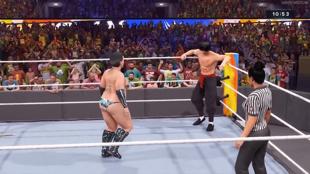 🔥WWE 2K23 | Bruce Lee Vs Meera Kapoor : WWE2K Mar 8, 2024