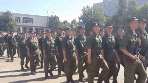 190я Военная Школа Поваров г. Наро-Фоминск Присяга 26.07.2015 (2 и 3 роты)