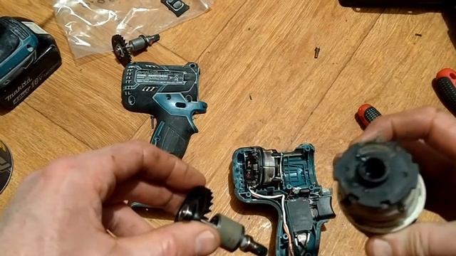Бесщеточный шуруповёрт Makita XPH06 (DHP 480).Замена ротора,причина
