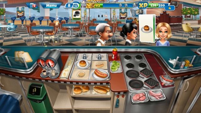 Cooking Fever Restaurants Level 9 - 13 HD Gameplay Walkthrough | Fast Food Court | android | ios смотреть онлайн