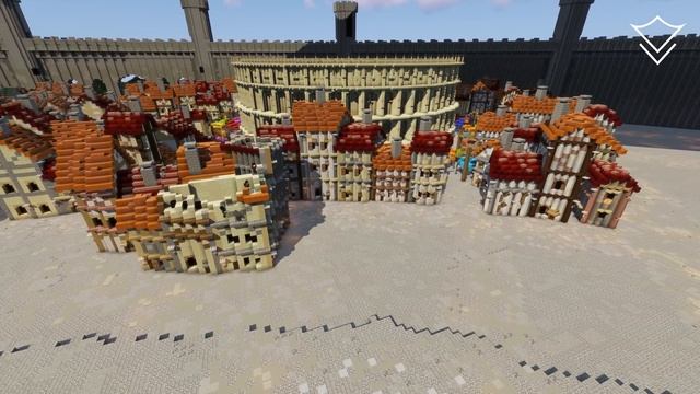 [Minecraft Time-Lapse] The City of Orario | 4K 60 FPS смотреть онлайн