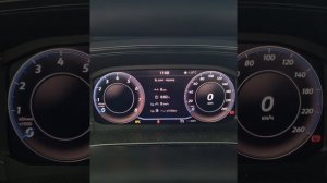 Как поменять стиль приборной панели на  Volkswagen Polo Liftback 2020 #приборка