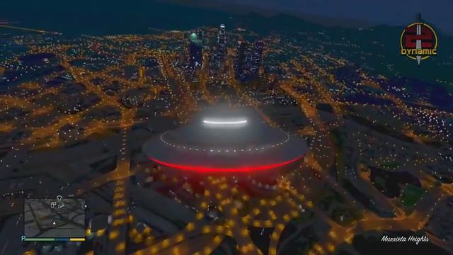 GTA 5 Летающую тарелку подняли в воздух смотреть онлайн