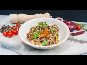 Соба с курицей и овощами в воке | КПЗ. Офлайн