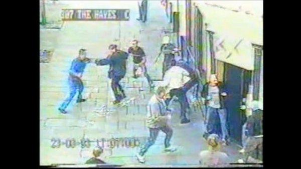 03/04 Cardiff  - West Ham  Inter City Firm VS Soul Crew