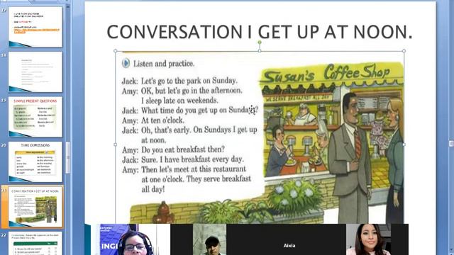 Inglés Corporativo-9/7/2022-SIMPLE PRESENT QUESTIONS,I GET UP AT NOON AND WHAT´S YOUR SCHEDULE LIKE смотреть онлайн