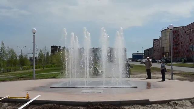 Фонтан на улице Крупской 1 июня 2016 года смотреть онлайн