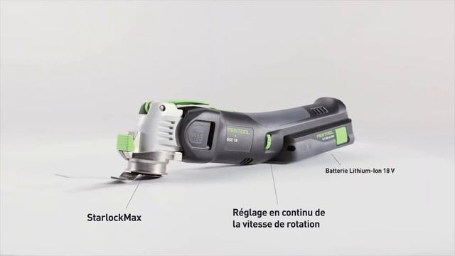 CLICKOUTIL - Outil oscillant sans fil VECTURO OSC 18 Festool смотреть онлайн