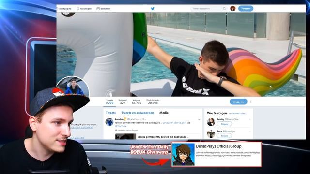 #DUCKSQUAD PERMANENTLY BANNED #RobloxAlert FREE ROBUX IS FORBIDDEN?, NEW ROBLOX DEVELOPER LOGO! смотреть онлайн