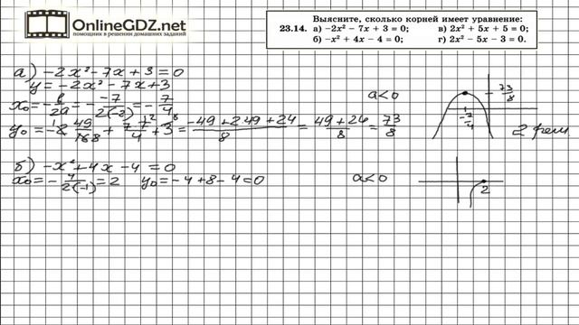 Задание № 23.14 - Алгебра 8 класс (Мордкович)
