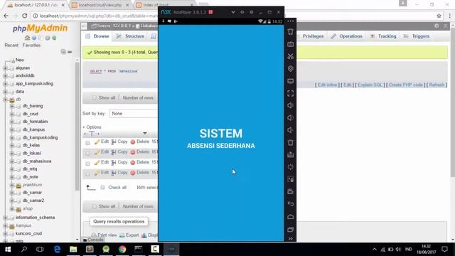 #Part 4 - Insert data MySQL,PHP,JSON dengan Retrofit2 CRUD смотреть онлайн