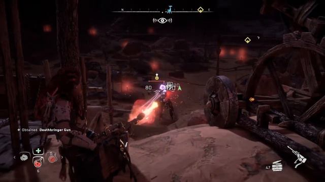 Killing A Corruptor In 3 Seconds With A Deathbringer Gun | Horizon Zero Dawn™ смотреть онлайн