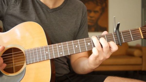 Girl From the North Country guitar lesson