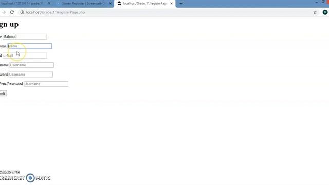 Creating the Registration page in PHP and phpMyAdmin смотреть онлайн