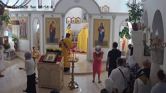 Ап. Андрея Первозванного и равноап. кн. Владимира. Вечерня. Кафедрального собора УПЦ смотреть онлайн