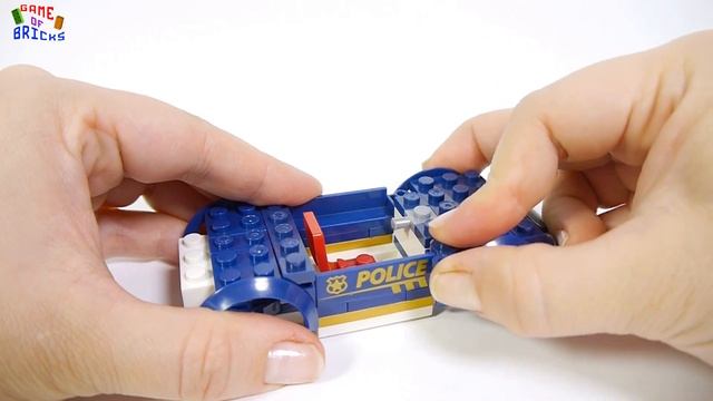 Build a Lego Police Car - MEGA CONTRUX GLK52 police car смотреть онлайн