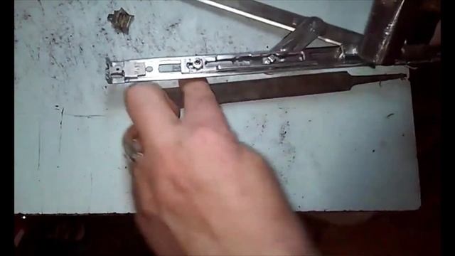 Ремонт механизма пластикового окна !