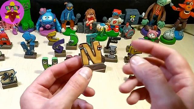 С ОЗВУЧКОЙ! ОБЗОР Алфавита Лора от A до Z. Обзор на все фигурки из пластилина | Авипи