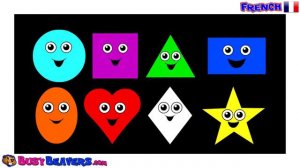 «Shapes Chant» (FRENCH) | Learn Shapes in French, Teach Toddlers Français, Kids Educational Songs
