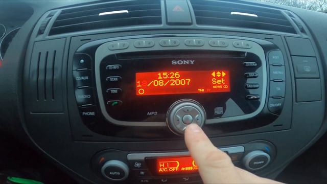 How to Manually Change Date and Time in Ford C-MAX I ( 2003 - 2010 ) Manage Time Settings смотреть онлайн