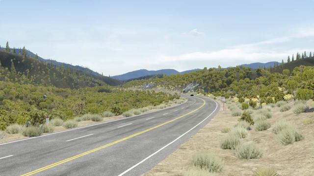The Beauty of LA Canyons | 2-WAY TRAFFIC - Assetto Corsa VR Gameplay смотреть онлайн