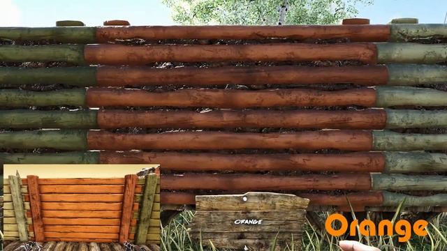 Paint colours/colors on wood - Ark Survival Evolved смотреть онлайн