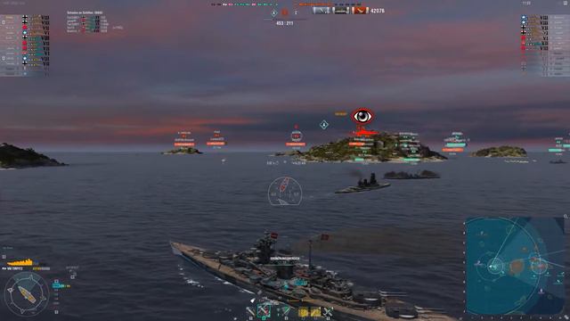 World of Warships - Tirpitz (144k Damage + Kraken + lots of medals) смотреть онлайн