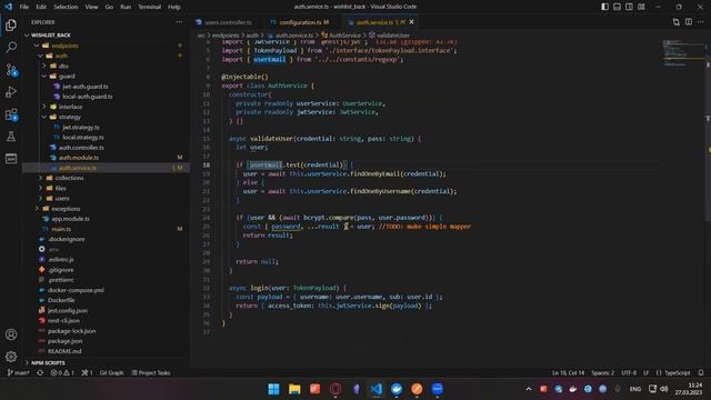 Nest.js Authentication Storing the files on the server смотреть онлайн