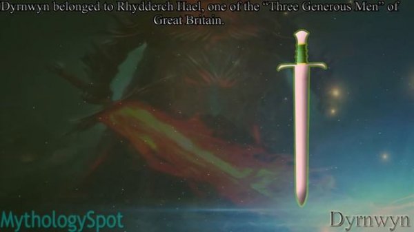 Welsh Mythology: Dyrnwyn, The Flaming Sword of Rhydderch Hael