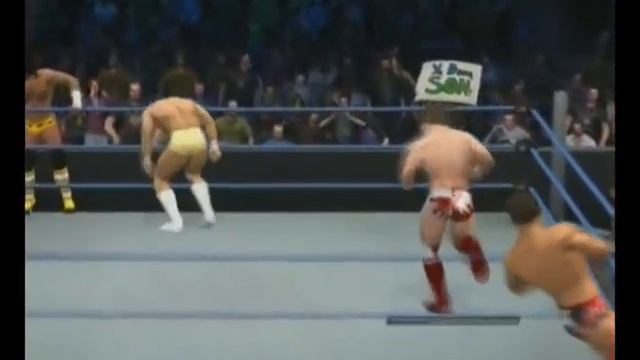 WWE SVR 2011 CM Punk, Daniel Bryan , Zack Ryder vs. Jack Swagger, The Miz & Del Rio смотреть онлайн