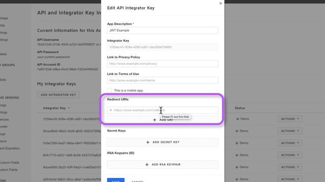 Creating an Integration Key for JWT Authentication | Developer Education смотреть онлайн