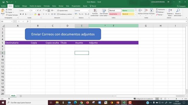 03 Envió de correo masivo con Doc. Adjunto смотреть онлайн