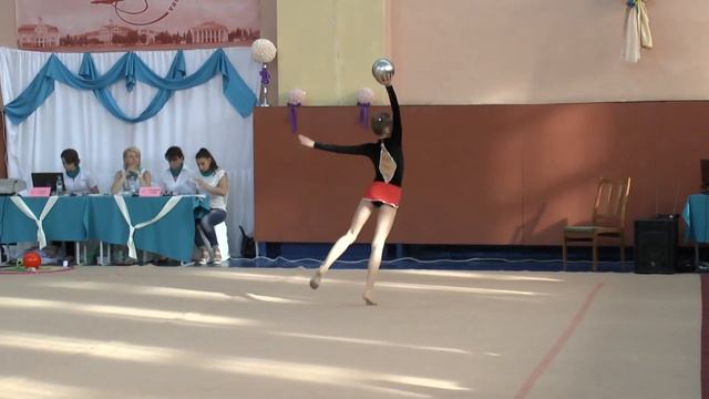 Бондаренко Олександра (Мяч) 2001-Кат. А "Перлина Полісся 2015" Художественная гимнастика смотреть онлайн
