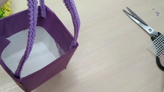 Я ее сделала из ТОГО, что НАШЛА в доме. Красивая коробочка своими руками. Box. смотреть онлайн
