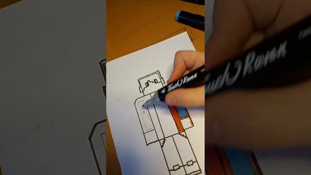 Как вы просили рисую Компота!!! Кокова майнкрафтера ещё нарисовать? Пишите в комментариях!!! смотреть онлайн