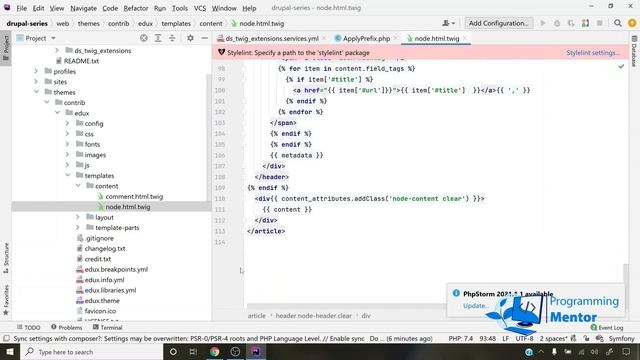 How to write custom twig functions and filters in Drupal 9 | Urdu/Hindi | Lecture 32 смотреть онлайн
